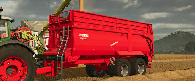 Trailers Krampe Bandit 750 Farming Simulator mod