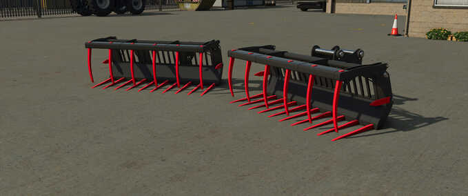 Other Implements Excavator and Front Loader Manure Grab Farming Simulator mod