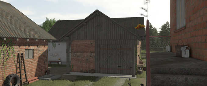 Sheds Garage for Machinery Farming Simulator mod