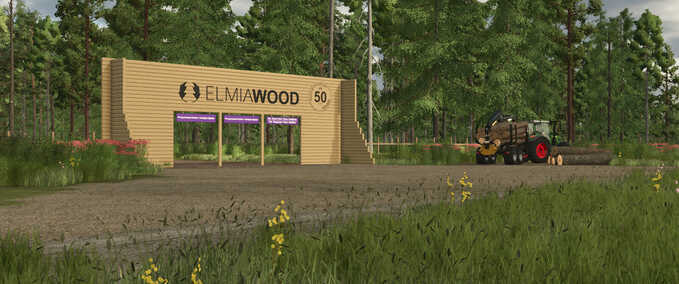 Decoration Elmia Wood 2025 Entrance Farming Simulator mod