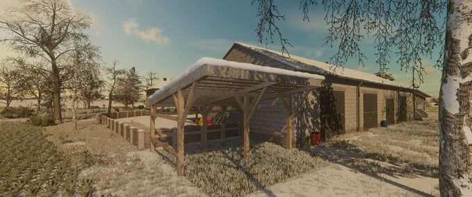 Sheds Polish Wooden Shed Farming Simulator mod