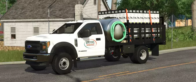 Other Vehicles Ford F550 Septic Service Farming Simulator mod