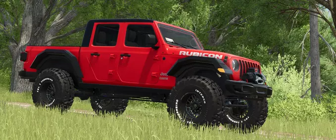 2022 Jeep Gladiator Rubicon Mod Image