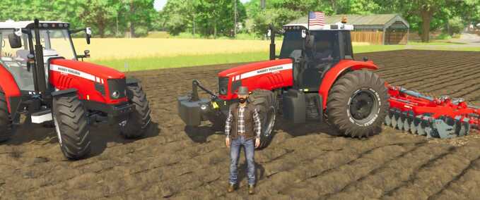 Massey Ferguson 6400-7370 Series Mod Image