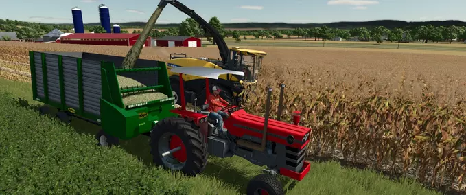 Forage Wagons Badger 1250 Forage Wagon Farming Simulator mod