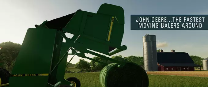 John Deere 400 and 500 Series Round Balers Mod Image