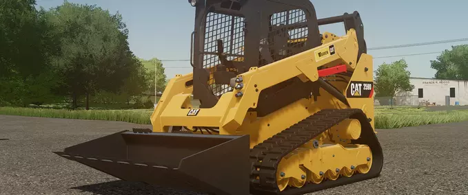 Other Vehicles Caterpillar 242D/259D Skid Steer Loader Farming Simulator mod