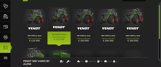 Mod Packs Fendt Vario Pack Farming Simulator mod