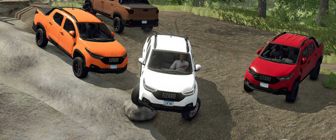 Cars Lizard Street 2022 Farming Simulator mod
