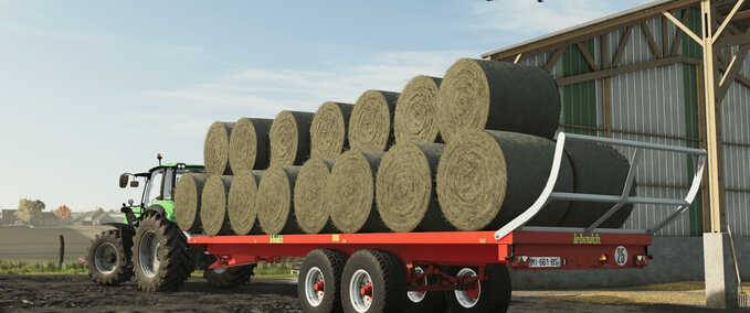 Leboulch 100D16 Bale Trailer Mod Image