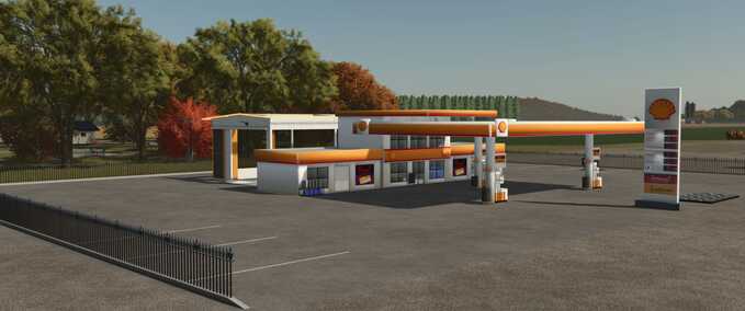 Gas Station with Car Wash Mod Image
