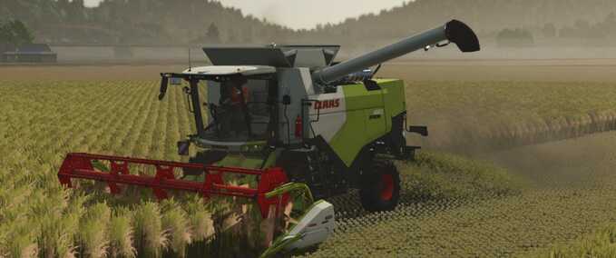 Gameplay Rice Harvest Mod Farming Simulator mod