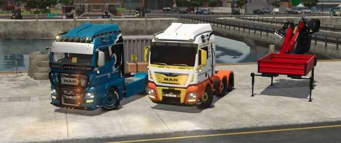 MAN TGX Semi-Truck Pack Mod Image