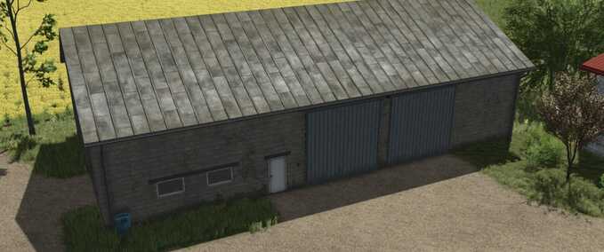 Buildings with Functions Old Warehouse Farming Simulator mod