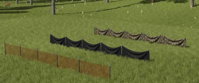Decoration U.S. Construction Fences Farming Simulator mod