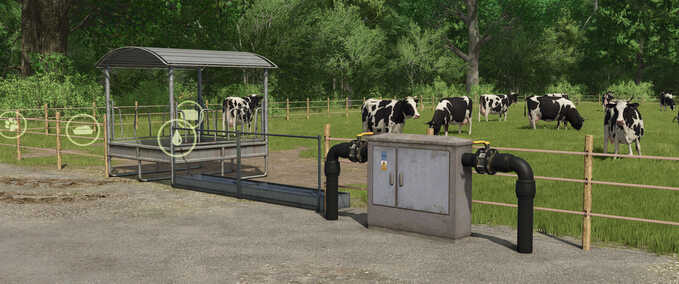Automatic Water System for Animals and Greenhouses Mod Image