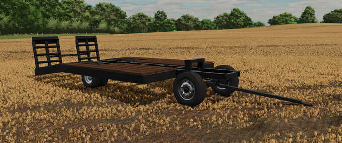 Agricultural Flatbed Trailer 10M Mod Image