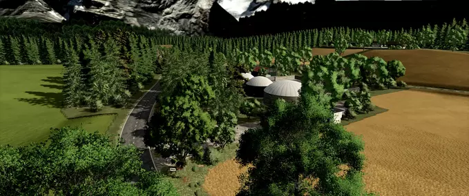 Alpine Foothills Map Mod Image