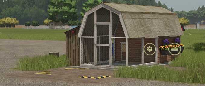 Animal Pens Chicken Coop Farming Simulator mod