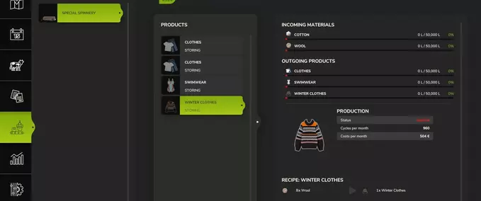 Factories Cotton Production Lite Farming Simulator mod