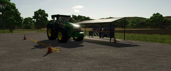 Buildings with Functions Repair Workshop Farming Simulator mod