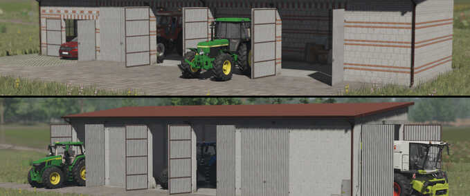 Farm Buildings Set Mod Image