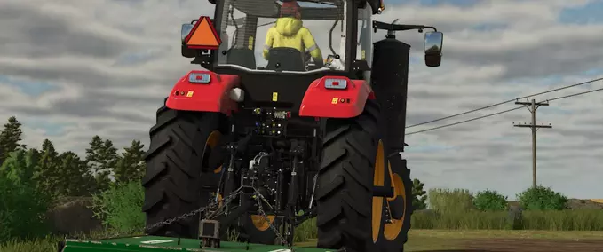 Mower Duevelsdorf Swing Arm - Rust Edition Farming Simulator mod