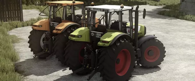 Claas / Renault Ares 836 RZ Mod Image
