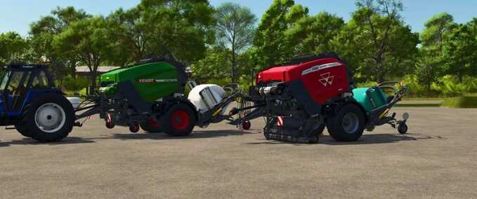 Baler with AI Support and Silage Additive Mod Image