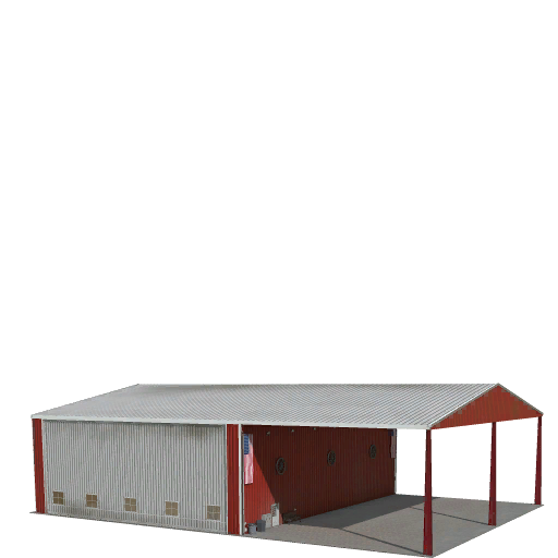 Large Drive-Thru Shed - Thumbnail 1