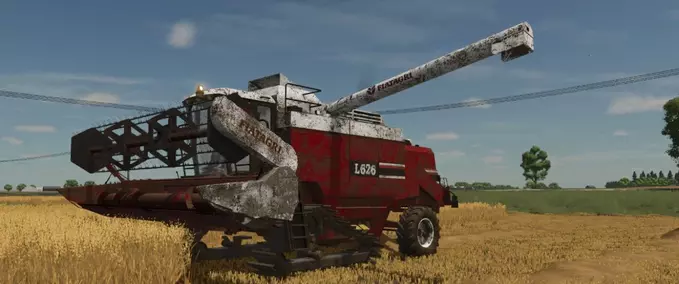 Fiat / New Holland / Laverda Rice Harvester (Tracks Version) Mod Image