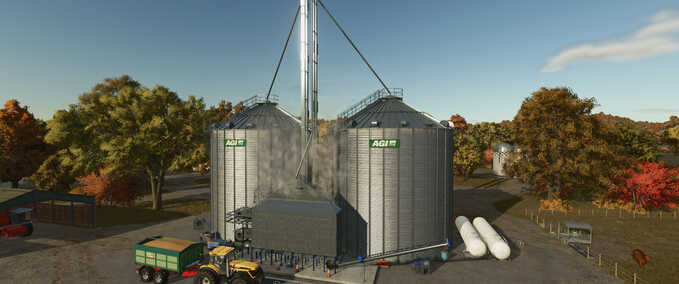 Factories AGI Grain Dryer Farming Simulator mod