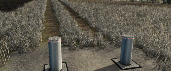 Decoration Hydraulic Bollards Farming Simulator mod