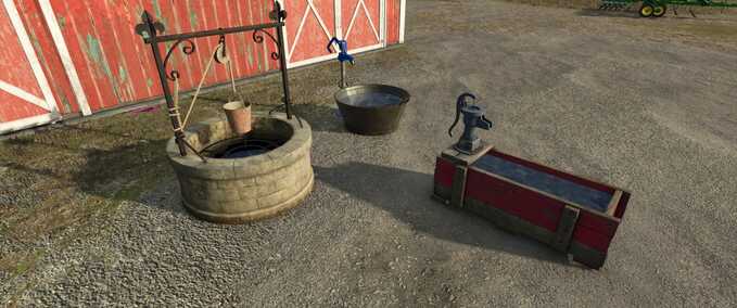 Factories Water Points Farming Simulator mod