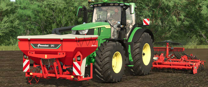 Seeders Kverneland DF-2 Seeder Combination Farming Simulator mod