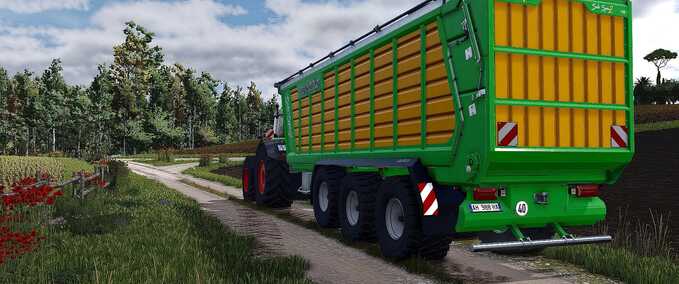 Forage Wagons Joskin Silospace2 590T Farming Simulator mod