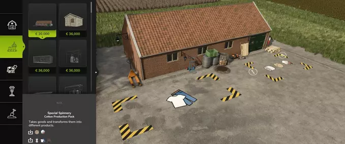 Factories Cotton Production Lite Farming Simulator mod
