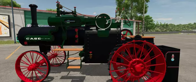 CASE 1919 Steam Tractor Mod Image