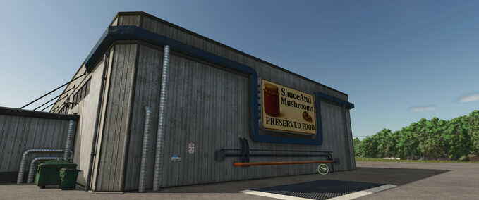 Factories Sauce and Mushroom Production Farming Simulator mod