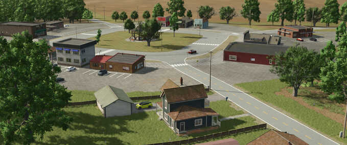 Maps Sharon Center, Ohio Farming Simulator mod