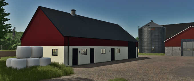 Animal Pens Old Swedish Cow Barn Farming Simulator mod