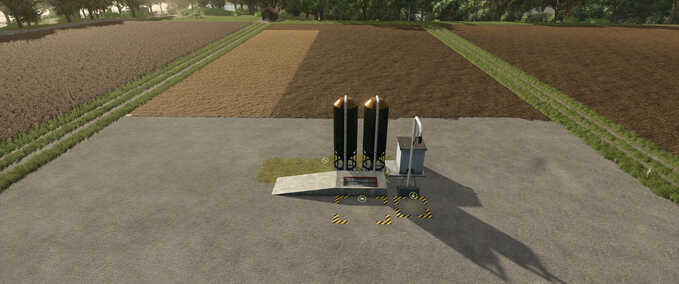 Factories Bale Shredder Farming Simulator mod