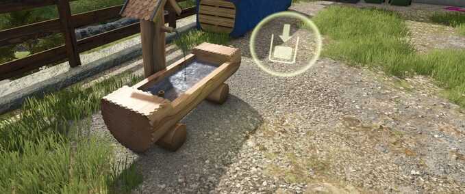 Wooden Fountain Mod Image