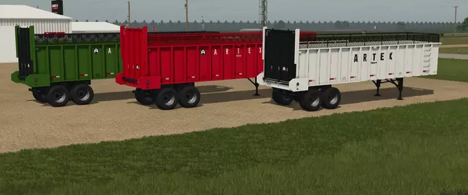 Artex 3606-8 Silage Trailer Mod Image