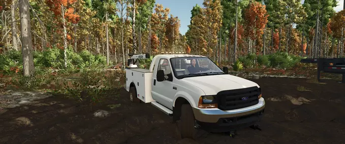Other Vehicles Ford F350 1999 Frame Farming Simulator mod