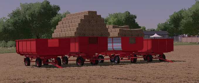 bale transport PTS Bale Trailer Pack Farming Simulator mod