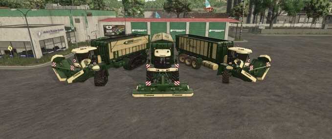 Krone BIG ZX550GD Mod Image