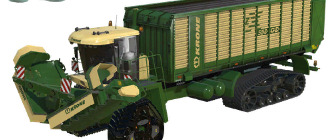 FS 25: Krone BIG ZX550GD v 2.5.0.0 Forage Wagons mod | modhoster.com