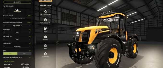 JCB Fastrac 3200 XTRA Mod Image