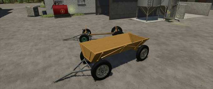 Other trailers Wooden Homemade Trailer Farming Simulator mod